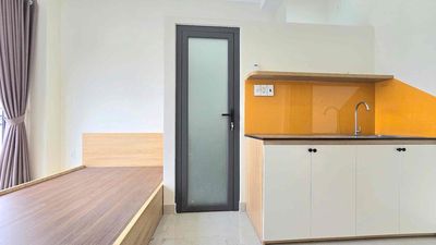 The new balcony studio - full interior - right by Hoàng Sa