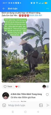 The rented house had a land for vegetables 4-30 with a house called Hungyang vlb.