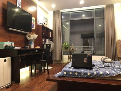 Nice big house. Only three rooms very private.