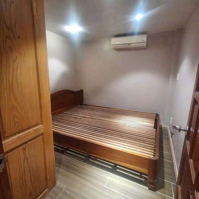 New house near the fpt school, pmqt, gtvt. Two bedrooms have two linens, a cabinet bed.