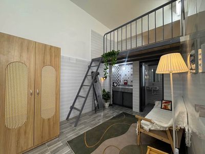 The new student room built Phú Nhuận Lê Văn Sỹ right in the Ba Bell church