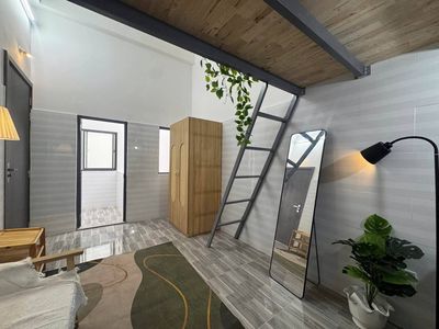 The new student room built Phú Nhuận Lê Văn Sỹ right in the Ba Bell church