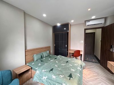 Rent the apartment. A public bedroom.Full interior, Nguyễn Thượng Hiền. Bình Thạnh.