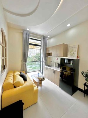 Nice apartment. A private bedroom. A big, wide balcony.