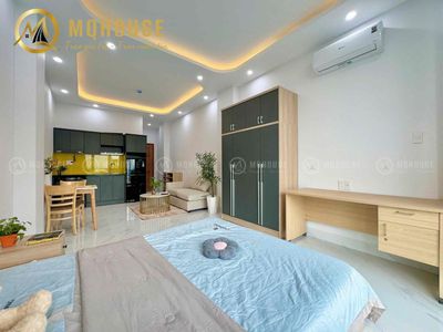 The full balcony furniture, the open private washing machine window