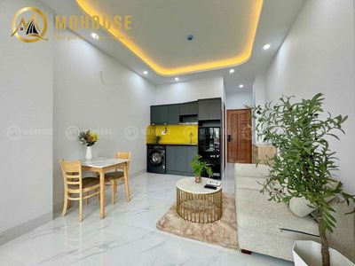 The full balcony furniture, the open private washing machine window