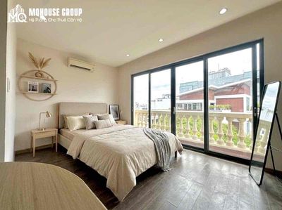 Rent the balcony apartment 35 M2 comfortable furniture in the viettel building.