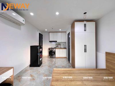 studio full interior 01000 private washing machine - free car - elevator