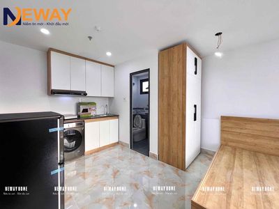 studio full interior 01000 private washing machine - free car - elevator