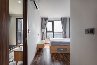 Top balcony apartment at Phạm Viết Chánh + kitchen split plus top position