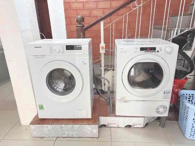 There's air conditioning -- wide open -- general washing machine.