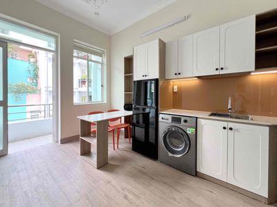 - A new apartment - A 50-foot bedroom - Big balcony.