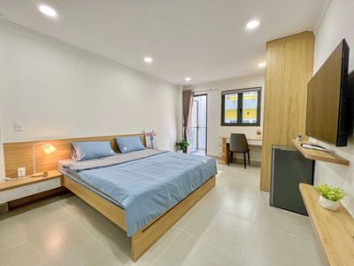 Rent the apartment with balcony - 28 meters wide - Tô Hiến Thành District 10