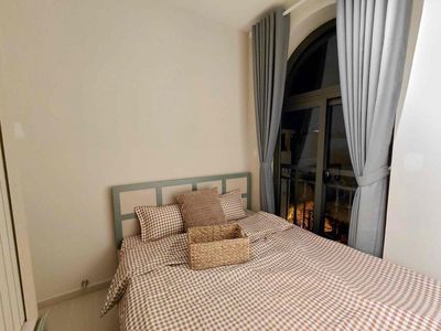Two bedrooms. Full interior, elevator, security, near 1st.