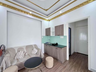The 1st House has a living room. There's a 45-foot-two FullNT balcony at Phú Nhuận Falls.