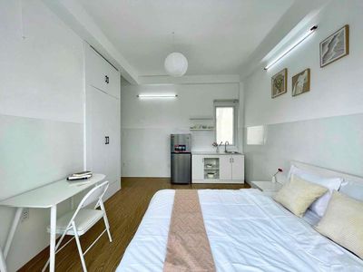 The new apartment is a super-beautiful balcony, Phước Long B, Đỗ Xuân Hợp.