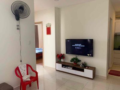 Two bedrooms and two toilets for renting Full interiors only 8.5 million a month. Ith Xiang
