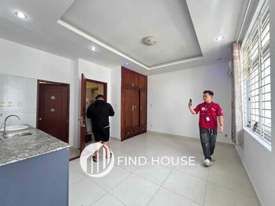 Studio's open with a balcony near Phú Mỹ Home for Open University, tnmt