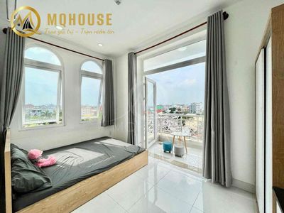 The balcony apartment right here, the vincom Phan Văn Trị - through the doctoral -iuh near