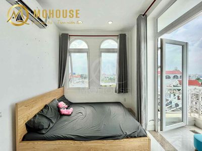 The balcony apartment right here, the vincom Phan Văn Trị - through the doctoral -iuh near