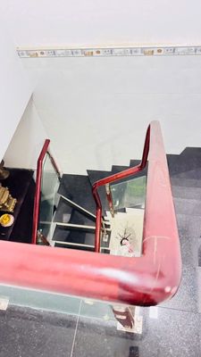 The original home owner is full of furniture