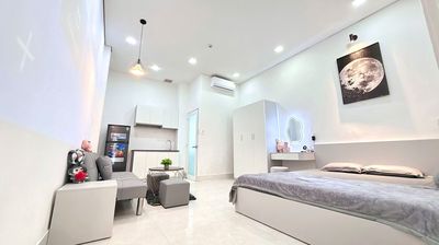 Get a bedroom, a living room, a View Chill District Tân Bình.