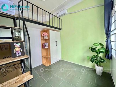 The mini-full interior apartment has a large window door, 5-ueh District Medical Plan.