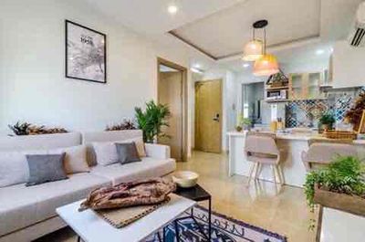 modern apartment - 181 Phan Xích Long interiors on the sand