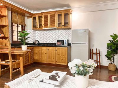 The apartment of one bedroom is 55 mm full of furniture near the Tortoise Lake, the Lady Church.