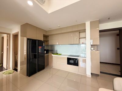 Rent two bedrooms - two bathrooms - middle floor - full interior - 17 million a month