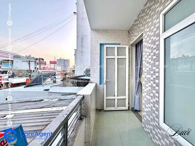Rent a new balcony bedroom and build aeon mall Tân Phú.