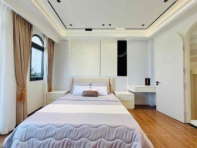 Rent Phan Huy Ích-714 (4 x14) suspended, 3 stories, 4 bedrooms, 4 toilets