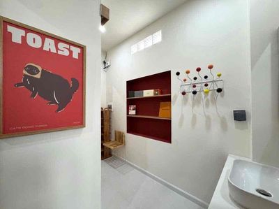 Studio House 1 is a 40-foot-high bedroom in the Tân Bình-Torics Market.