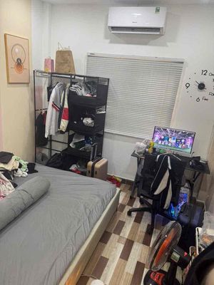 Clean house, two bedrooms, two Thống Nhất toilets near the lotte