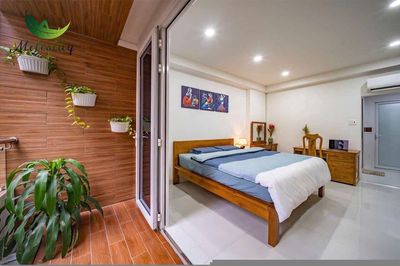 The apartment is one of the rooms.