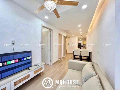Open two bedrooms, Giải Phóng. Full interior, airport.