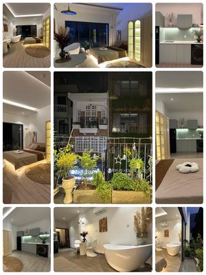 Bình Thạnh, kitchen break, balcon full