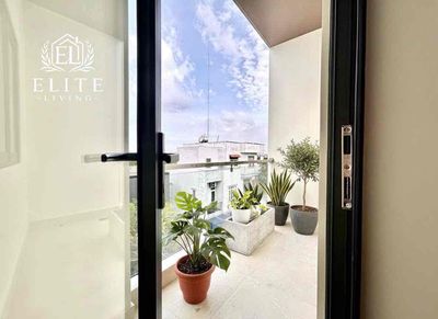 balcony service apartment - full interior at Thủ Đức