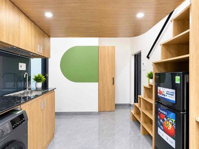 Rent a service apartment.