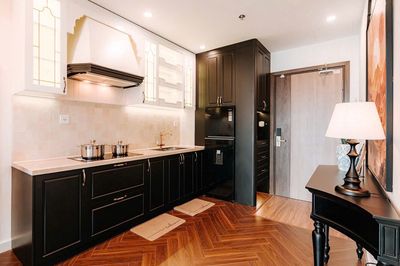 Rent a Studio apartment. A two-room bedroom. Three Vinhomes Grand Park bedrooms.