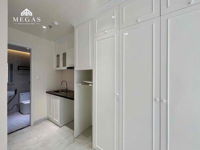 upper apartment - full interior - white tone - right Lê Đức Thọ