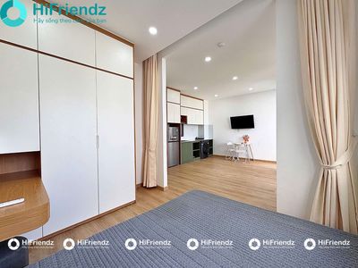 The super-beautiful kitchen apartment - Full interior - balcony near the Golden Gang Island