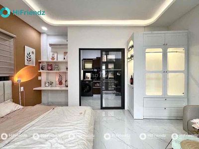 Right up to the stuido flat full of furniture on Tân Thới Hiệp street