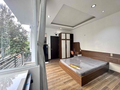 mini apartment - stu full interior - private washing machine at Phổ Quang temple