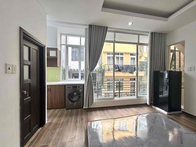 mini apartment - stu full interior - private washing machine at Phổ Quang temple