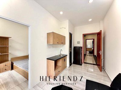 The 1st House, the elevator kitchen.