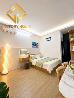 Cô Bắc studio-- nice room, full interior, free time.