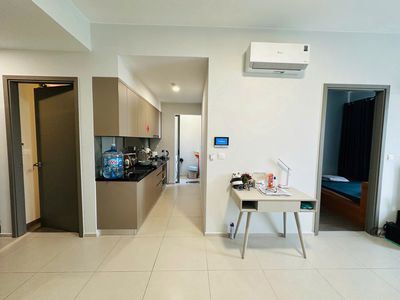 Rent a full interior, two bedrooms, two toilets, 60 m2 apartment westgate