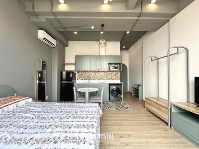 flat level window - balcony/ full interior / Âu Cơ / Tân Bình