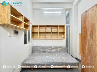Opening the new apartment in the balcony, full of furniture in the sandy area.